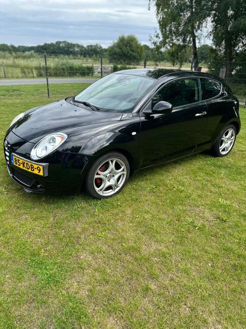 Alfa Romeo MiTo 1.4 Turbo 120PK/88KW BJ:2009 Zwart 115***km, Auto's, Alfa Romeo, Particulier, MiTo, Benzine, Euro 5, C, Hatchback