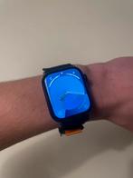 Apple Watch Series 7 | Batterij 91% | 45MM | GPS + Cellular, Zwart, IOS, Ophalen of Verzenden, Zo goed als nieuw