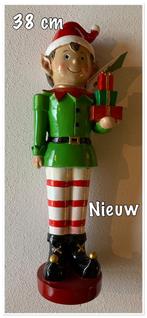 Kerst Elf 38 cm Rood/Groen Nieuw, Ophalen of Verzenden, Nieuw
