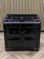 Prachtig Fornuis AGA Six Four Zwart 4 Ovens!, Witgoed en Apparatuur, Fornuizen, Ophalen of Verzenden, Grill, Gas, 5 kookzones of meer