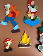 Antieke houten muur decoraties voor kinderkamer, Ophalen of Verzenden, Gebruikt, Overige typen
