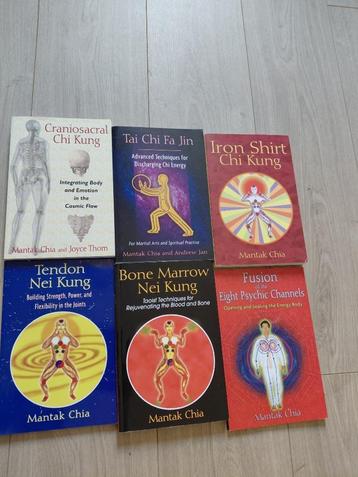 6 x Mantak Chia - Tai Chi Fa Jin & Iron Shirt Chi Kung & Cra beschikbaar voor biedingen