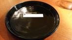 Dienblad Colopal zwart persglas rond Copier ca. 1930, Ophalen of Verzenden