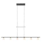 Ikea Tidig hanglamp 6x20watt, Huis en Inrichting, Lampen | Hanglampen, Ophalen, Gebruikt, Glas, 75 cm of meer