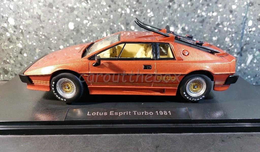 Lotus Esprit Turbo 1981 copper 1/18 KK Scale, Hobby en Vrije tijd, Modelauto's | 1:18, Verzenden, Nieuw, Auto, Overige merken