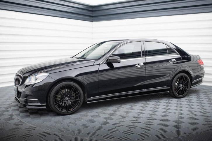 Voorlip sideskirts diffuser spoiler - Mercedes E-Klasse W212, Auto diversen, Tuning en Styling, Ophalen of Verzenden