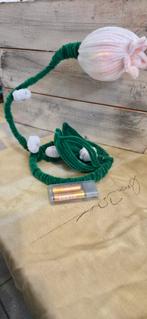 Leuke Bloemenlamp op Batterijen, Antiek en Kunst, Antiek | Lampen, Ophalen of Verzenden