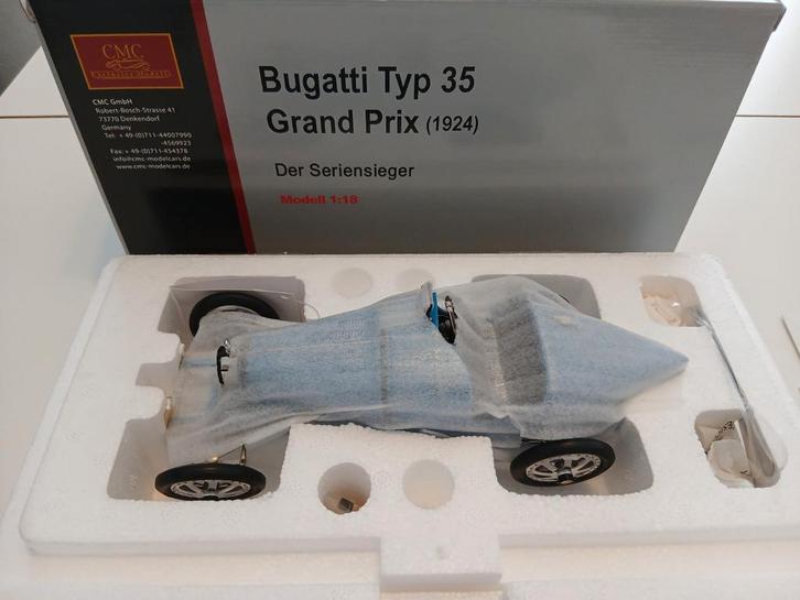 CMC Bugatti Typ 35 Grand Prix M-063 1:18 NEW, Hobby en Vrije tijd, Modelauto's | 1:18, Zo goed als nieuw, Overige merken, Ophalen