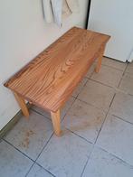 Houten bankje handgemaakt van het merk Joos en Phine, Huis en Inrichting, Banken | Voetenbanken en Poefen, Ophalen, Rechthoekig