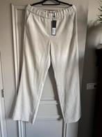 Expressso wide leg rib broek. Mt 42, Kleding | Dames, Broeken en Pantalons, Expresso, Beige, Maat 42/44 (L), Nieuw