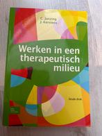 C. Janzing - Werken in een therapeutisch milieu, Ophalen of Verzenden, Zo goed als nieuw, C. Janzing; J. Kerstens
