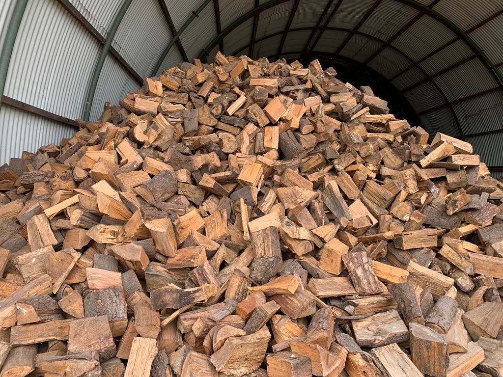 Droog amerikaans eiken brandhout kachelhout te koop, Tuin en Terras, Haardhout, Minder dan 3 m³, Ophalen, Eikenhout, Blokken