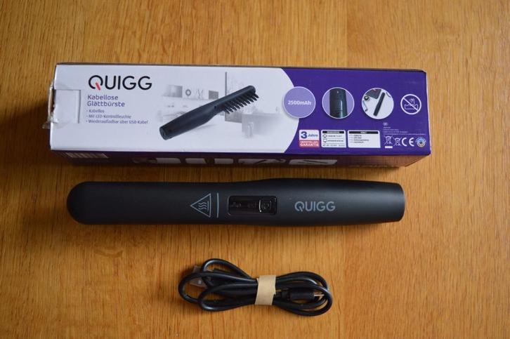 Quigg stijlborstel draadloos oplaadbaar met usb kabel, Sieraden, Tassen en Uiterlijk, Uiterlijk | Haarverzorging, Nieuw, Krultang of Stijltang