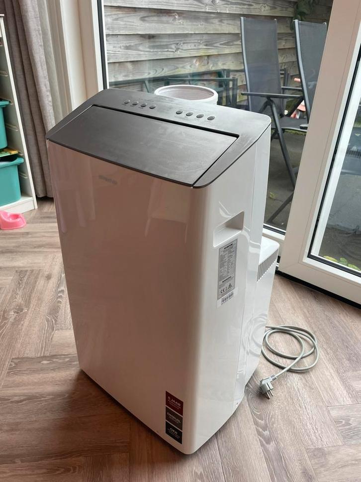 Inventum AC127WSET, Witgoed en Apparatuur, Airco's, Zo goed als nieuw, Mobiele airco, 100 m³ of groter, 3 snelheden of meer, Koelen en Ontvochtigen