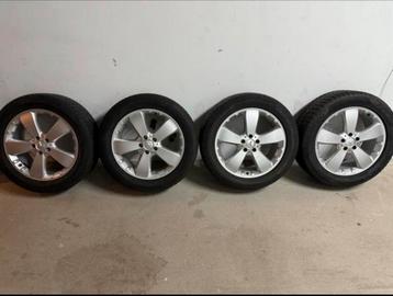 MB ML-velgen 19 inch met Pirelli winterbanden – ML 350 W164 beschikbaar voor biedingen