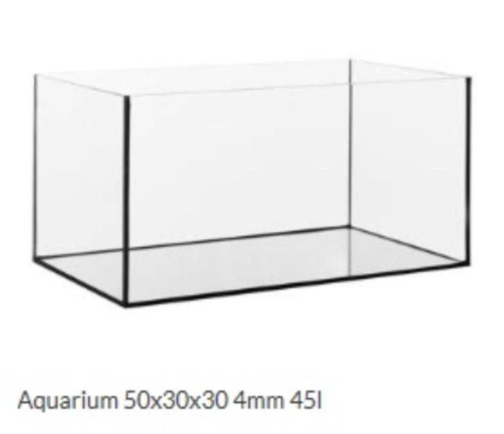 Volglas Aquarium 50x30x30 cm, Dieren en Toebehoren, Vissen | Aquaria en Toebehoren, Nieuw, Leeg aquarium, Ophalen of Verzenden