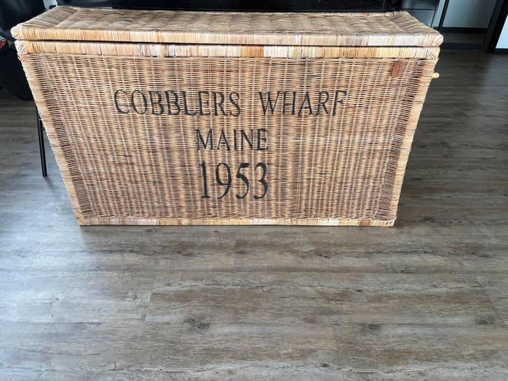 Trunk Cobblers Wharf, L, Huis en Inrichting, Woonaccessoires | Kisten, Zo goed als nieuw, Minder dan 50 cm, 50 tot 100 cm, Ophalen