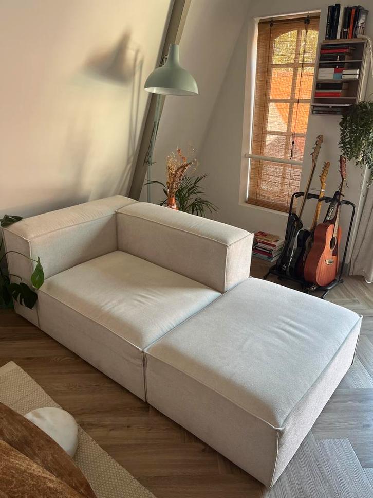 Wehkamp IGOR Modulaire Bank - 2 Delen, Huis en Inrichting, Banken | Sofa's en Chaises Longues, Gebruikt, Tweepersoons, 150 tot 200 cm