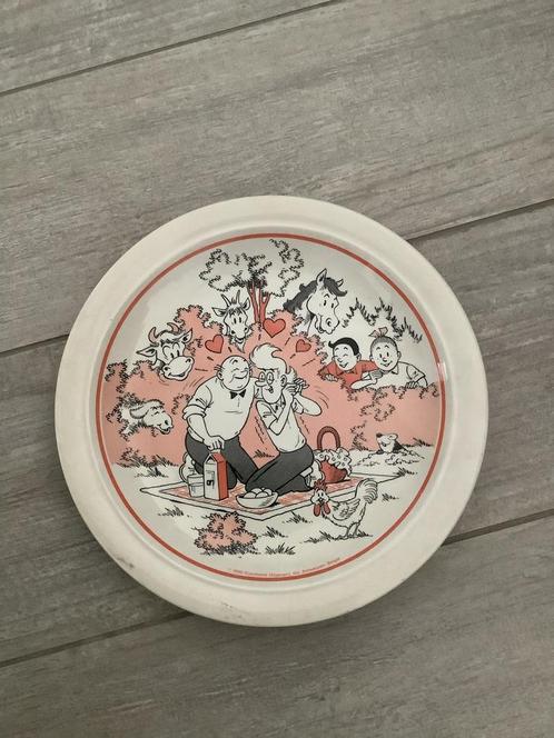 Suske en Wiske Ontbijtbord 1990, Antiek en Kunst, Antiek | Schalen, Ophalen of Verzenden