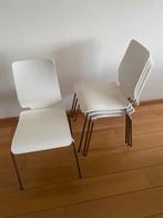 IKEA stoel, wit, 4 stuks, Huis en Inrichting, Ophalen, Wit, Zo goed als nieuw, Vier