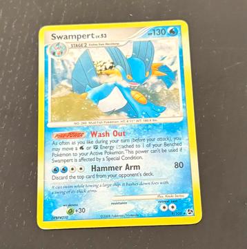 Swampert Holo - 2008 Diamond & Pearl Great Encounters beschikbaar voor biedingen