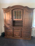 Echt eiken buffet kast 175 breed, 45 diep en 200 cm hoog, Huis en Inrichting, Ophalen, 200 cm of meer, 150 tot 200 cm, Eikenhout