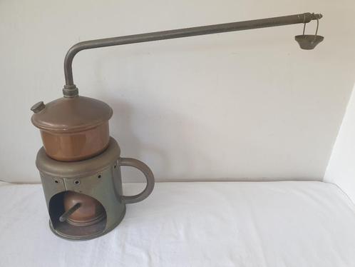 Antiek kroepketeltje - stoomketeltje, Antiek en Kunst, Curiosa en Brocante, Ophalen of Verzenden