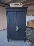 Prachtige antieke biedermeier kast met kralenrand, Ophalen of Verzenden