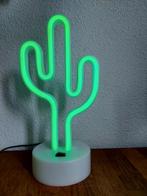 Groene Cactus Neon Lamp, Ophalen of Verzenden, Zo goed als nieuw, Modern