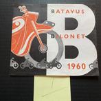 BATAVUS Bilonet 1960 (#1) Bromfiets Folder Brochure, Ophalen of Verzenden, Gelezen, Folder