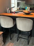 Keuken stoelen/ bar krukken, Gebruikt, Met voetsteun, 60 tot 90 cm, Ophalen of Verzenden