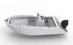 5,5 Meter Visboot / Sportboot Bouwplannen en Snijpakket, Watersport en Boten, Vis- en Consoleboten, Nieuw, 70 pk of meer, Buitenboordmotor