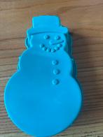Sneeuwpop siliconen bakvorm, Ophalen of Verzenden, Gebruikt, Taarten, Bakvorm