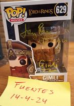 Gesigneerde gimli.  Lord of the rings funko pop, Kinderen en Baby's, Overige typen, Ophalen of Verzenden, Zo goed als nieuw