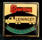 Gerling- Leininger- Veteran transport pin, Ophalen of Verzenden, Nieuw, Transport, Speldje of Pin