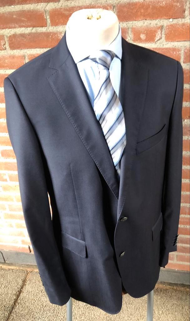 NIEUW Tommy Hilfiger 100% Wol Blauw colbert/ jasje Mt 52, Kleding | Heren, Kostuums en Colberts, Zo goed als nieuw, Maat 52/54 (L)