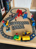 Grote Duplo-treinset (personen- en goederentrein, spoorbrug), Ophalen, Zo goed als nieuw, Duplo
