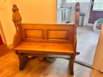 Antiek houten kerkbankje, Antiek en Kunst, Antiek | Meubels | Stoelen en Banken, Ophalen