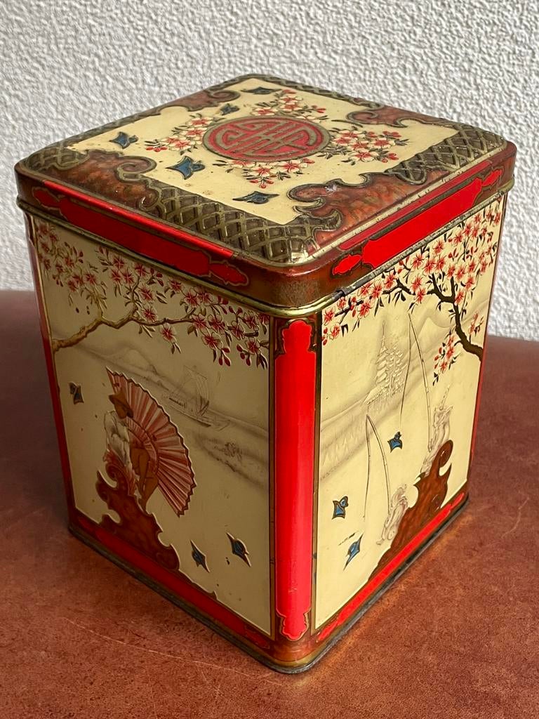 Vintage blik Niemeijer Oosters, Verzamelen, Blikken, Ophalen of Verzenden, Gebruikt, Overige