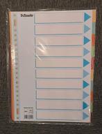 Esselte tabbladen 10-tabs, Esselte, -, -, Nieuw