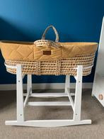 Mooie Mozes wieg in okergeel, Ophalen, Zo goed als nieuw, Wieg