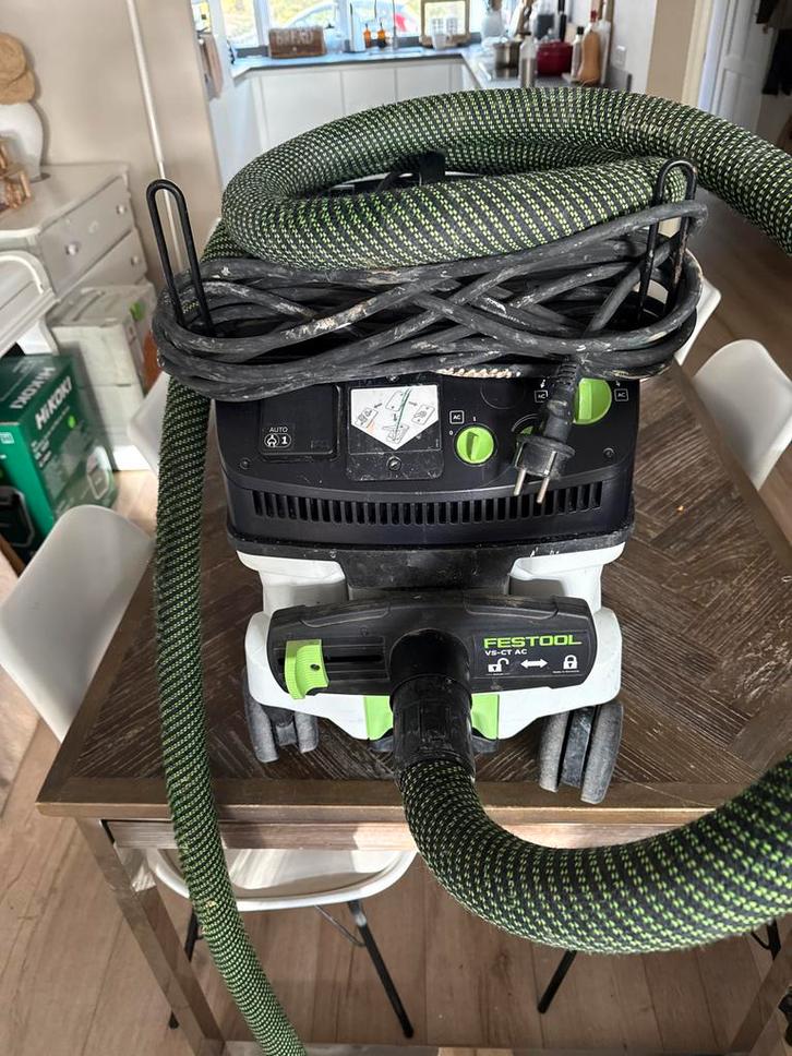 Festool Stofzuiger ctl 26e ac, Witgoed en Apparatuur, Stofzuigers, Gebruikt, Stofzuiger, 1200 tot 1600 watt, Reservoir, Ophalen of Verzenden