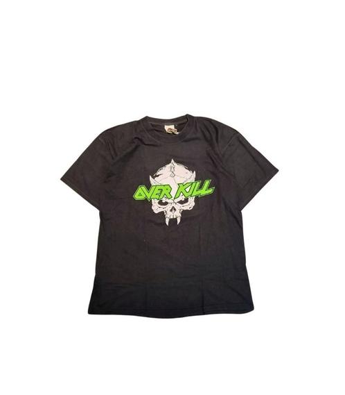Vintage Overkill "From the underground and below" band shirt, Kleding | Heren, T-shirts, Zo goed als nieuw, Maat 56/58 (XL), Zwart