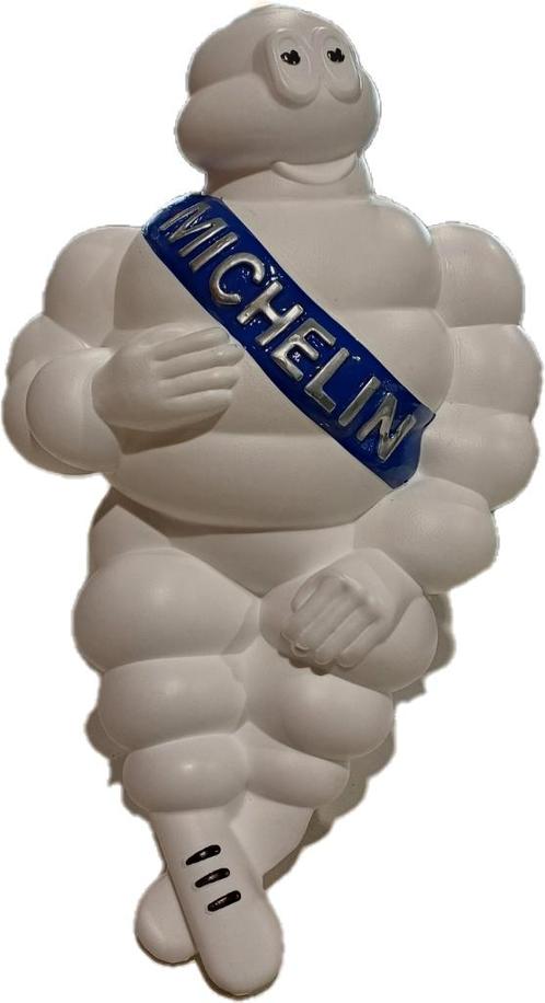 Michelinpop Bibendum (Blauw), Verzamelen, Merken en Reclamevoorwerpen, Nieuw, Lichtbak of (neon) lamp, Ophalen