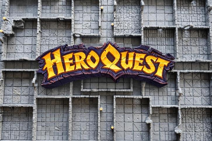HeroQuest 3D Bord, Hobby en Vrije tijd, Gezelschapsspellen | Bordspellen, Nieuw, Ophalen of Verzenden