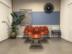 Herman Miller | Eames | DSX | Terracotta Fiberglass | 6x, Herman Miller, Ophalen of Verzenden, Rood, Vitra Artifort Cassina Fritz Hansen Eames Gispen Pastoe Hay