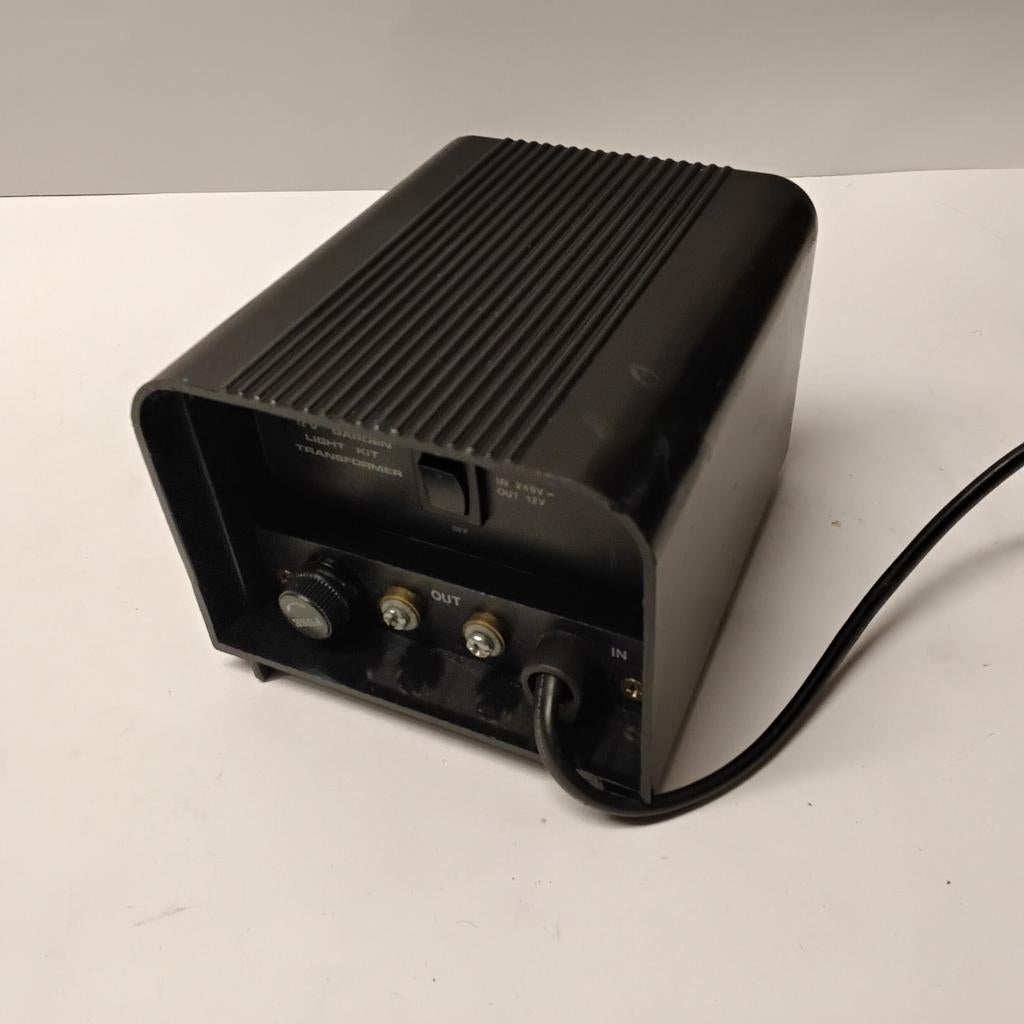 Transformator 12V tuinverlichting, buitenverlichting,, Ophalen of Verzenden, Netvoeding, Minder dan 50 watt
