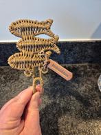 Riviera Maison Rustic Rattan Hook met vissen, Ophalen of Verzenden, Zo goed als nieuw