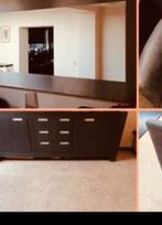 Meubel set kleur diep donker bruin, Ophalen