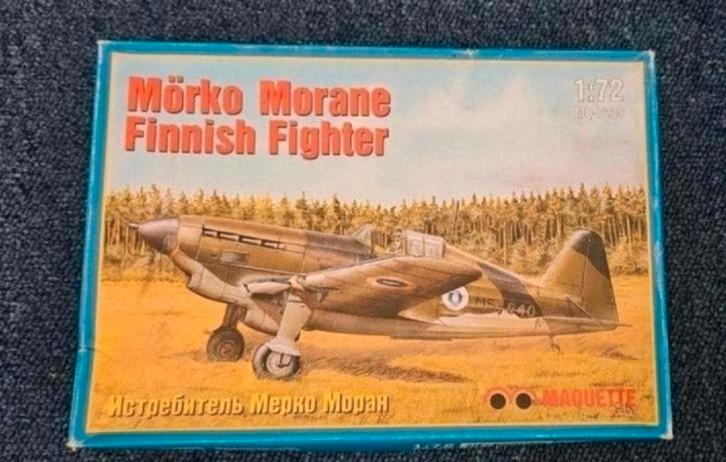Morane Saulnier MS 406, Hobby en Vrije tijd, Modelbouw | Vliegtuigen en Helikopters, Zo goed als nieuw, 1:72 tot 1:144, Overige merken